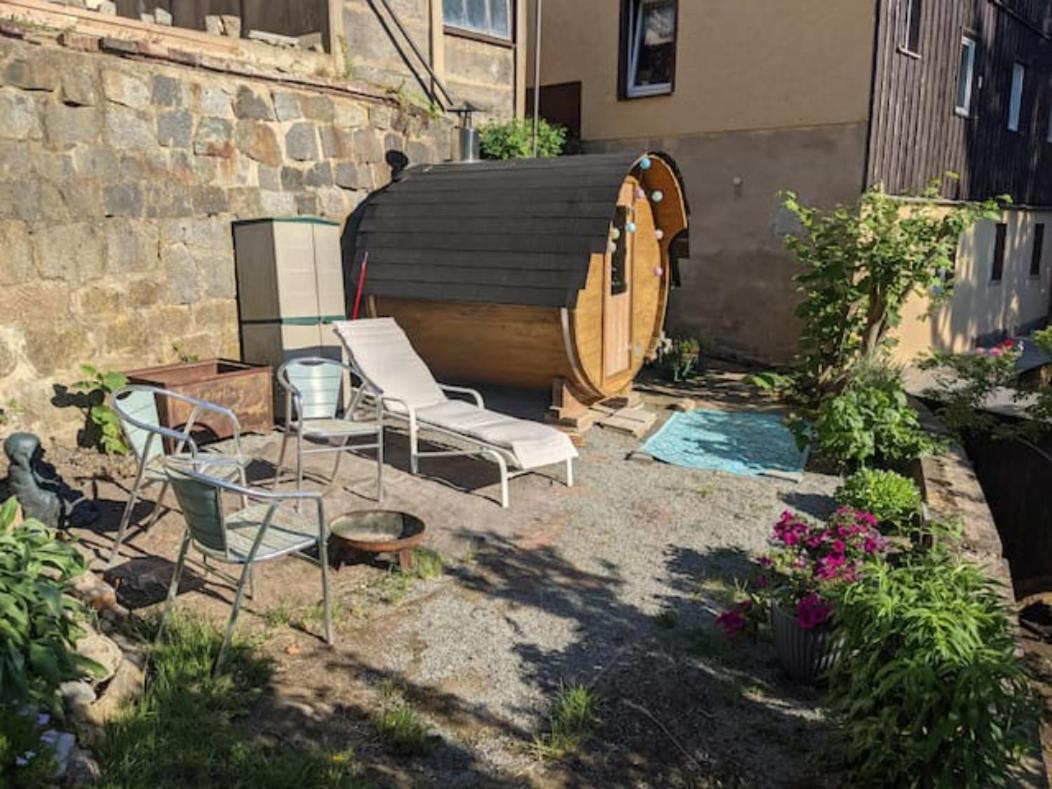 Hw2B - Urlaubsmagie - Wohlfuehlwohnung Mit Balkon, Pool, Sauna & Terrasse Sebnitz Exteriör bild
