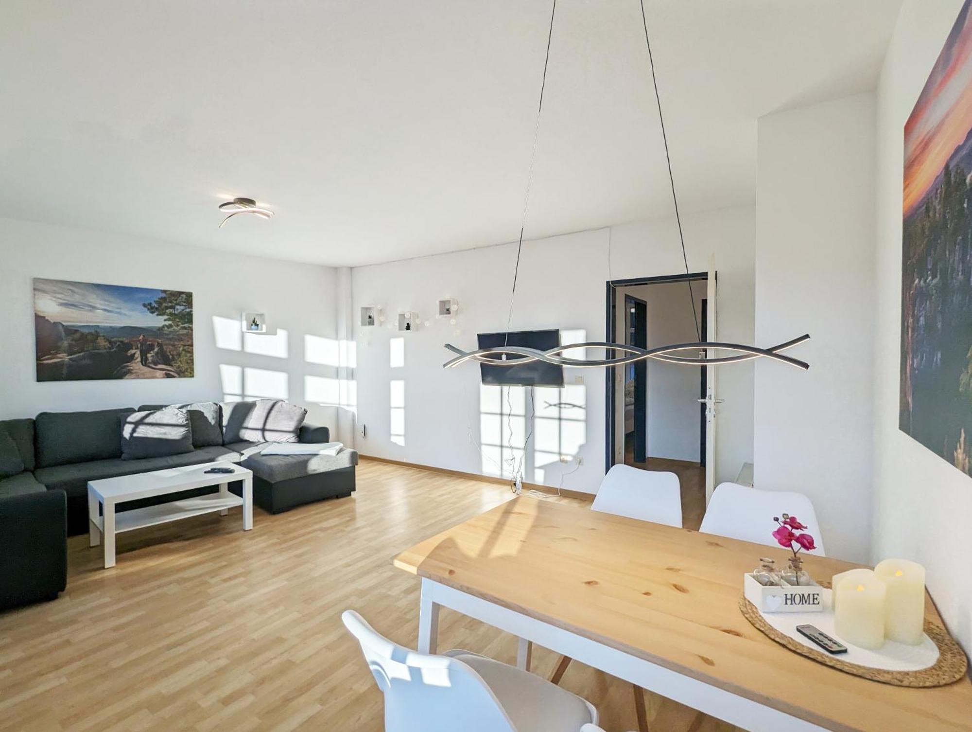 Hw2B - Urlaubsmagie - Wohlfuehlwohnung Mit Balkon, Pool, Sauna & Terrasse Sebnitz Exteriör bild