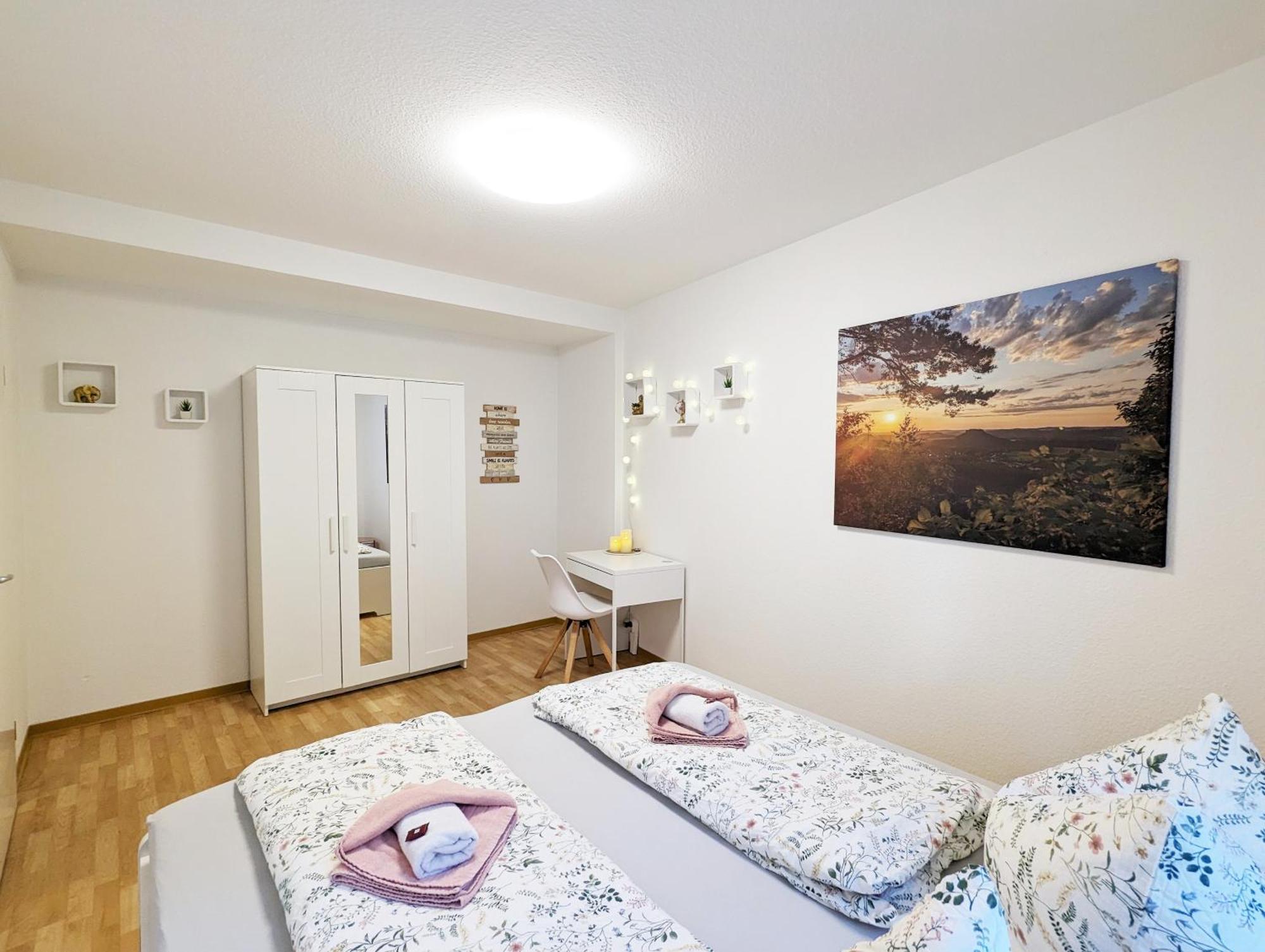 Hw2B - Urlaubsmagie - Wohlfuehlwohnung Mit Balkon, Pool, Sauna & Terrasse Sebnitz Exteriör bild